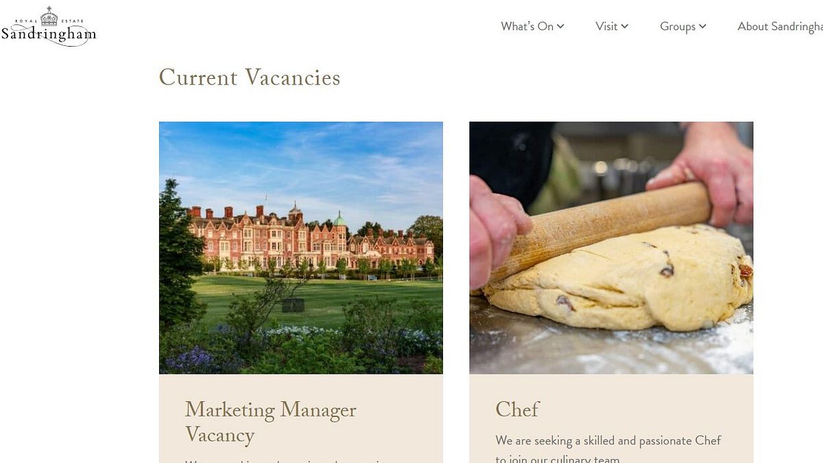 Gran Bretagna, Re Carlo cerca un responsabile Marketing e uno chef per Sandringham