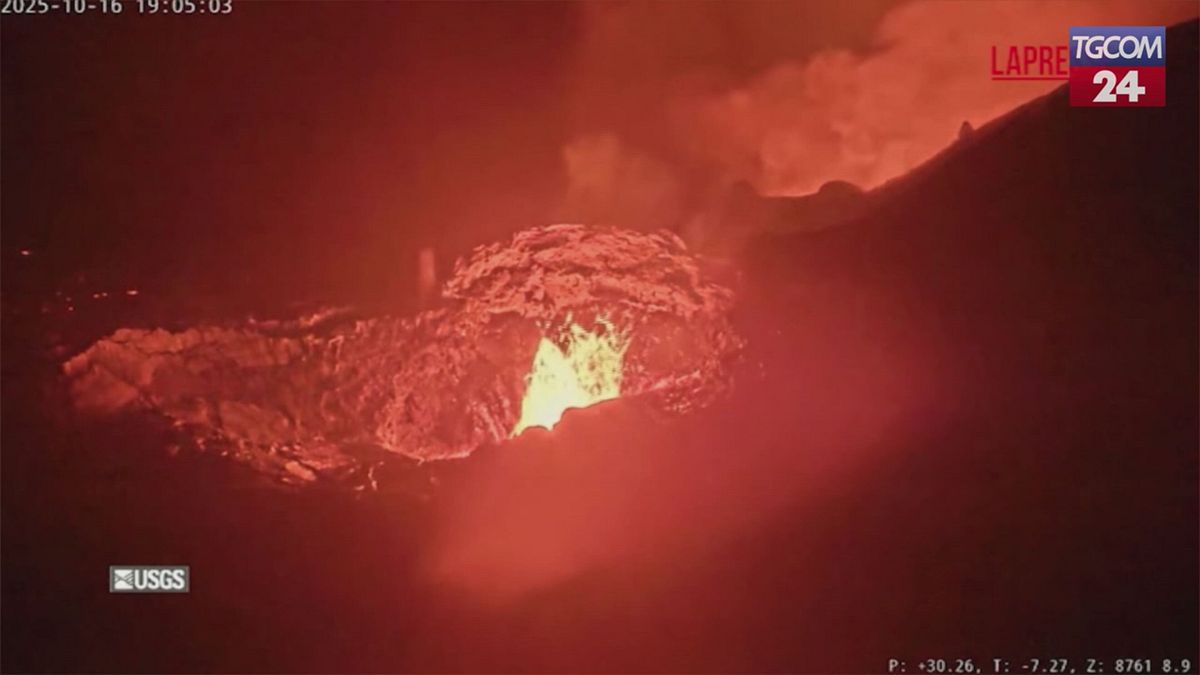 Hawaii, nuova eruzione del vulcano Kilauea