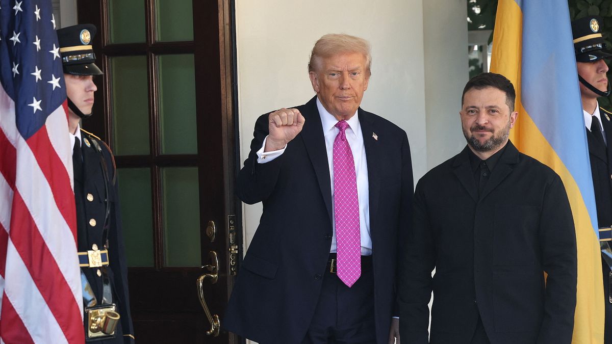 Trump accoglie Zelensky alla Casa Bianca: "Leader forte, ha sopportato molto | Parleremo del mio colloquio con Putin" | Il presidente ucraino: "Col suo aiuto possiamo fermare la guerra"