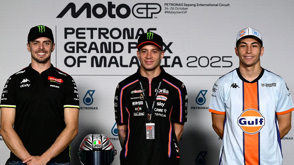 MotoGP Malesia 2025: la conferenza di Bezzecchi, Di Giannantonio e ...