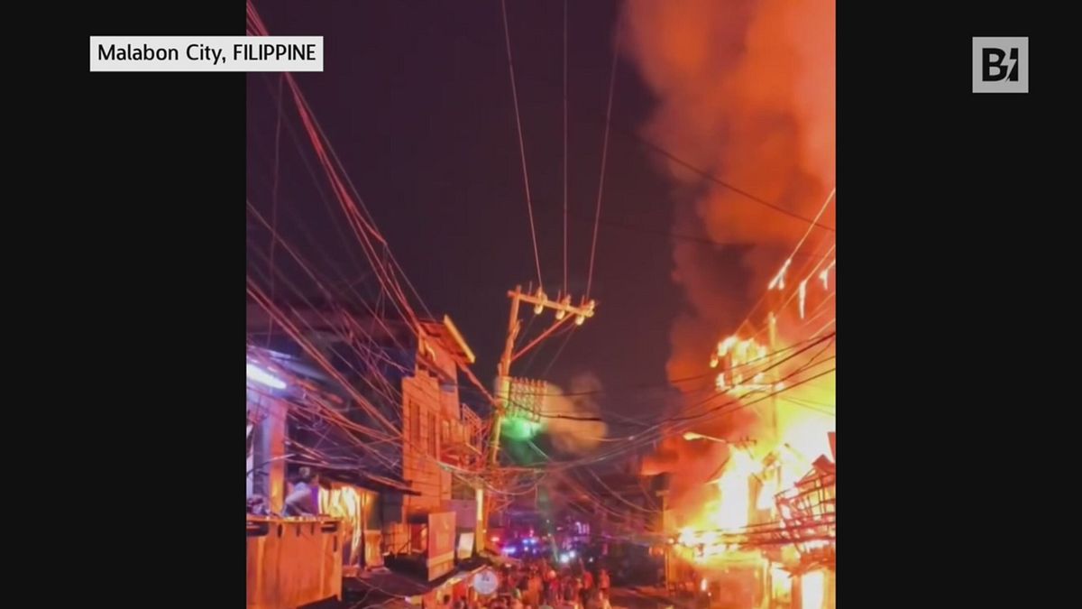 Filippine, incendio a Malabon: in fiamme più di 1.500 case