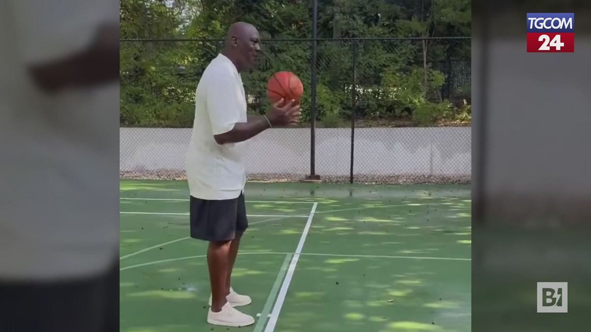 michael jordan in vacanza canestro o figuraccia
