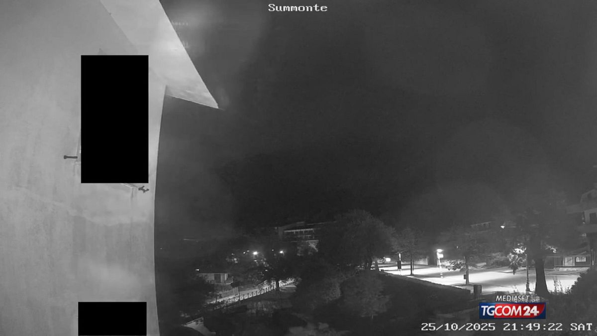 Terremoto ad Avellino, il video del momento della scossa
