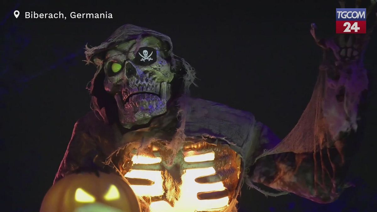 germania ecco la casa degli orrori a biberach la trasformazione per halloween