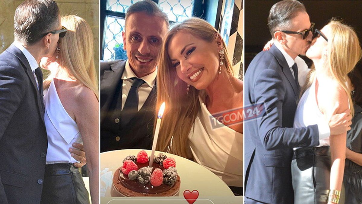 Federica Panicucci festeggia il compleanno tra torta, regali e… baci!
