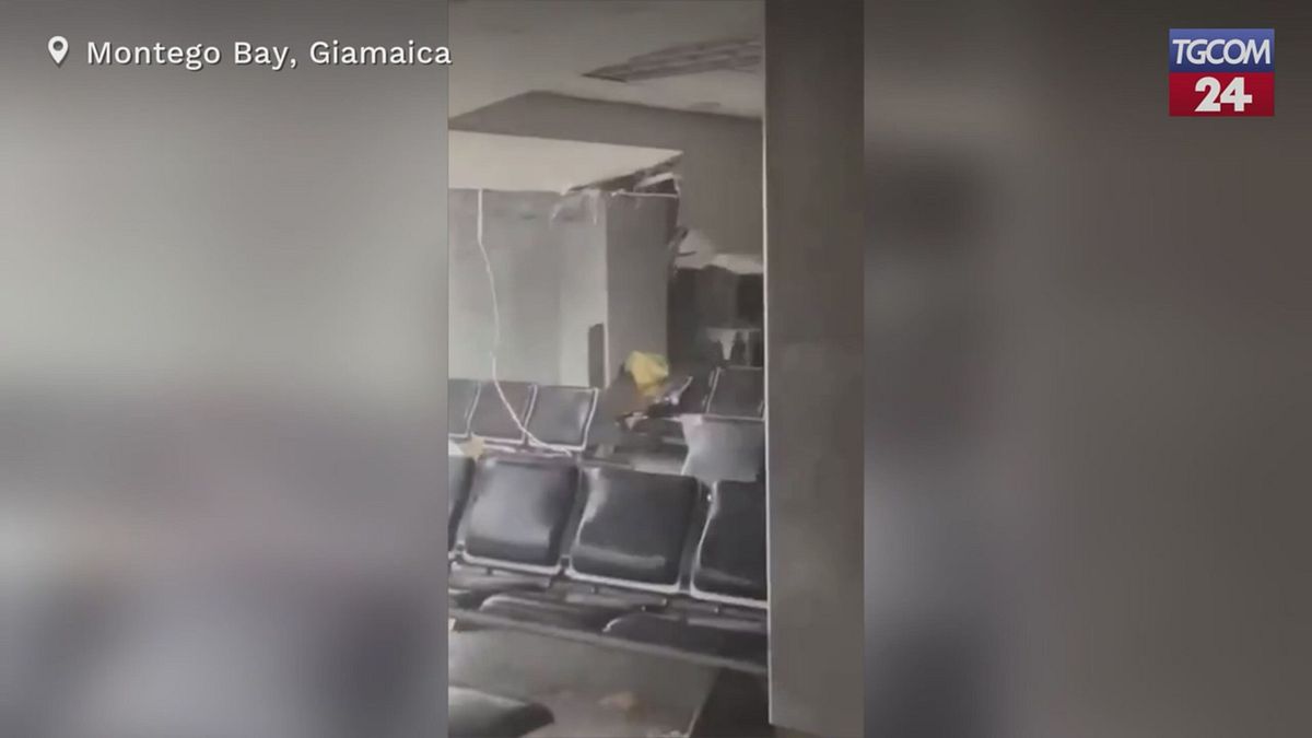 Uragano Melissa si abbatte su Montego Bay: l