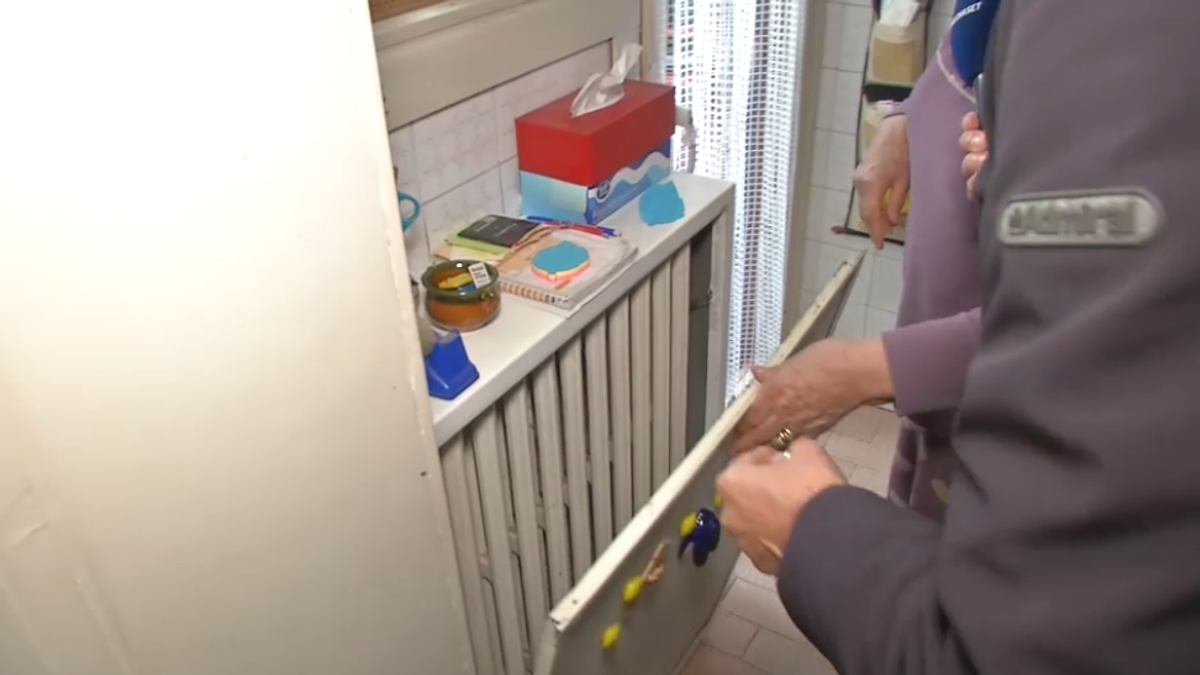 Milano, "torri bianche" del Gratosoglio al freddo