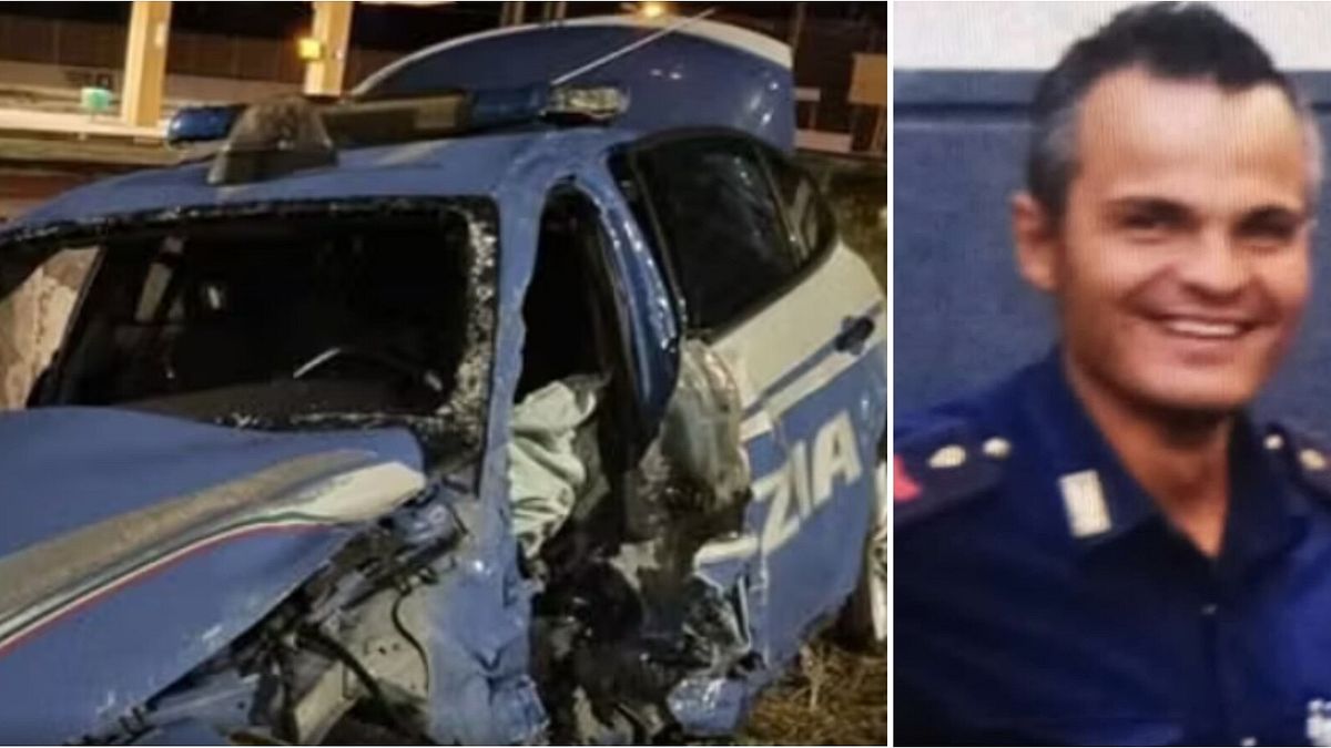 napoli suv si schianta contro una volante morto un poliziotto arrestato l automobilista che si era dato alla fuga positivo ai test sulla droga