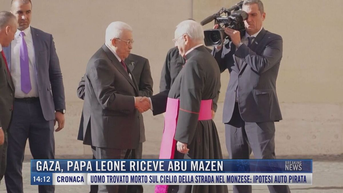 Breaking News delle 14.00 | Gaza, Papa Leone riceve Abu Mazen - Tgcom24