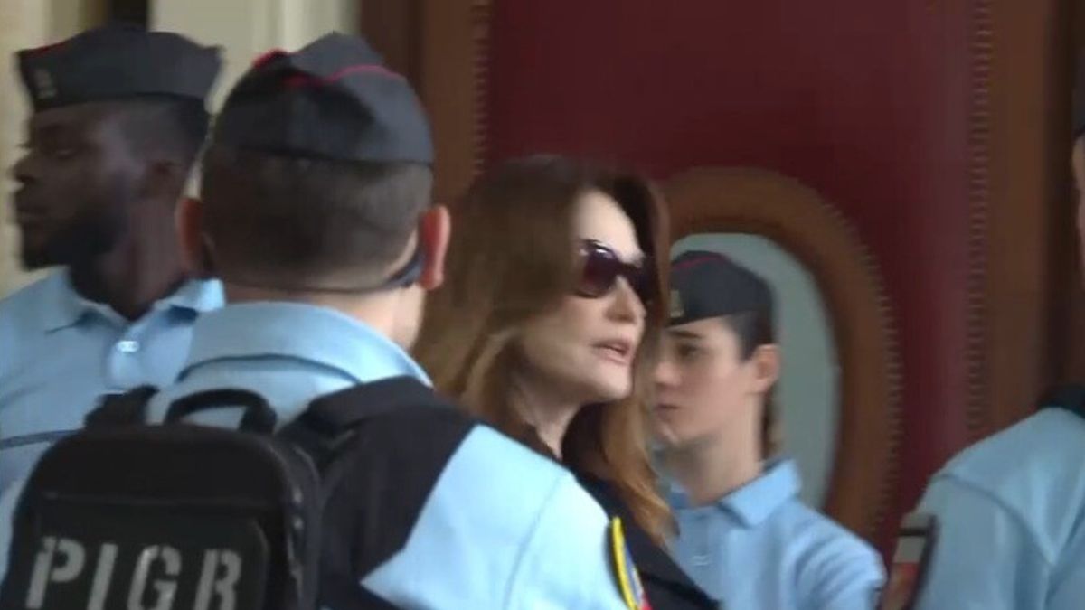 Carla Bruni e il figlio di Sarkozy all