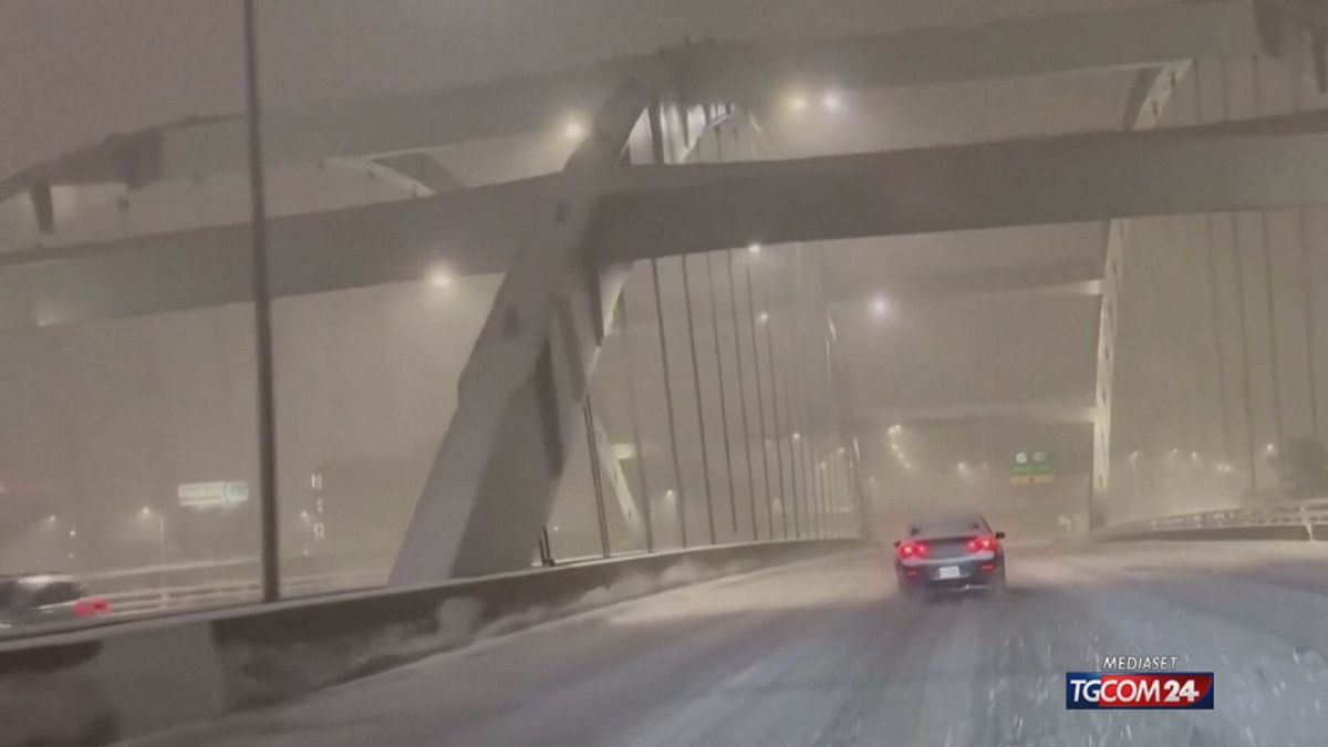 Nevicata record nello stato di New York.