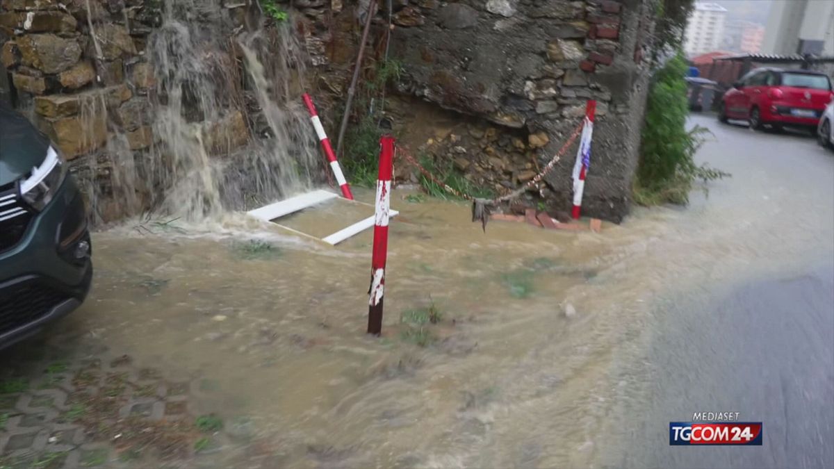 Maltempo, weekend infernale in Liguria