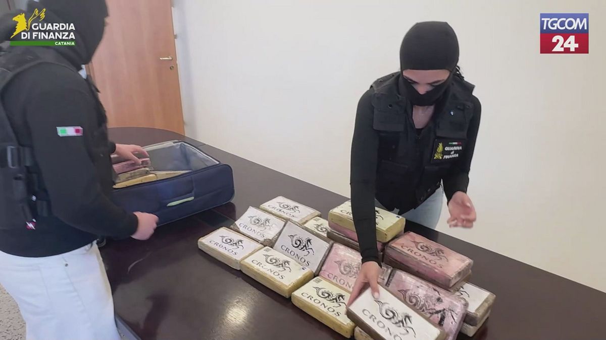 catania sequestrati 35 kg di cocaina un arresto