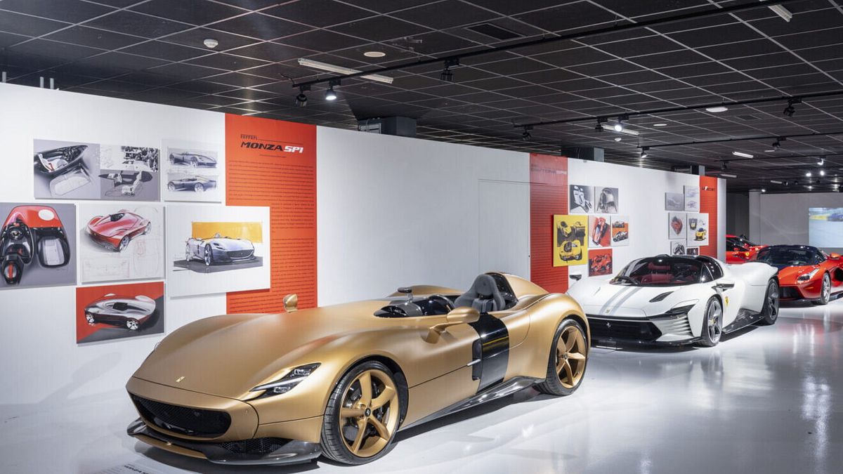 Al Museo dell'auto di Torino c'è una mostra sul design di Ferrari