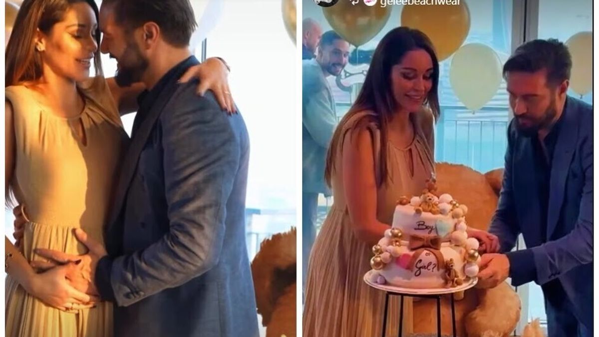 Delia Duran hamile ve Alex Belli'nin cinsiyetini açıklayan fotoğraflar karşınızda