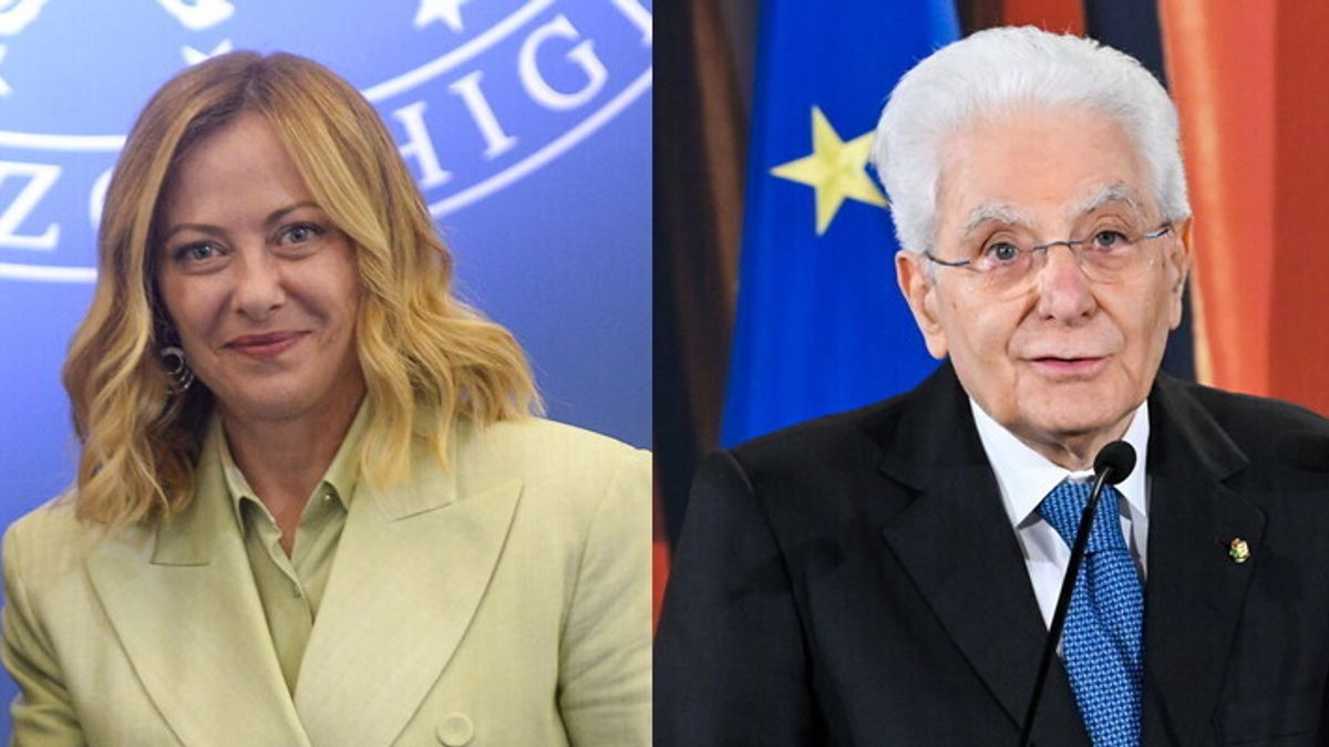 Meloni Quirinale'de Mattarella ile sohbet için