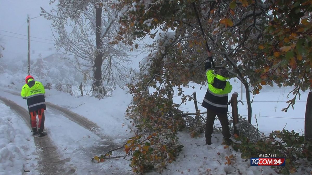 Maltempo e gelo in Italia: neve in pianura al Nord