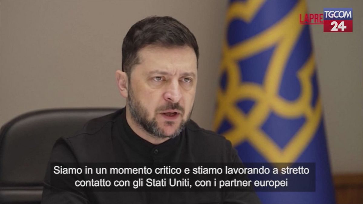 Zelensky avverte: "Putin vuole infrangere il principio d