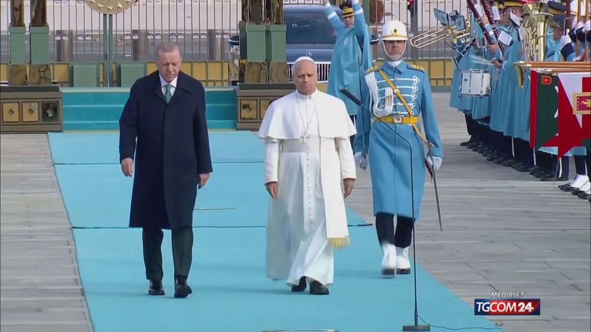 Leone XIV incontra Erdogan ad Ankara