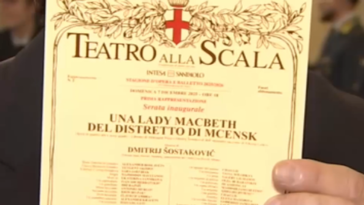 La Scala öncesinde “Mcensk Bölgesinden Bir Lady Macbeth”e 11 dakikalık alkış