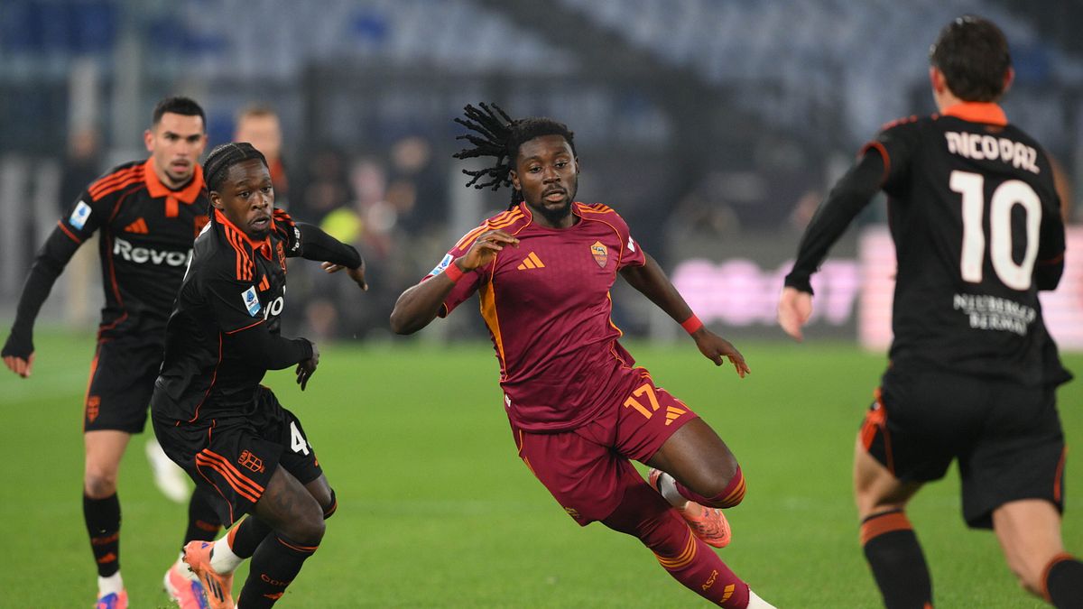 Roma-Como, le immagini del match