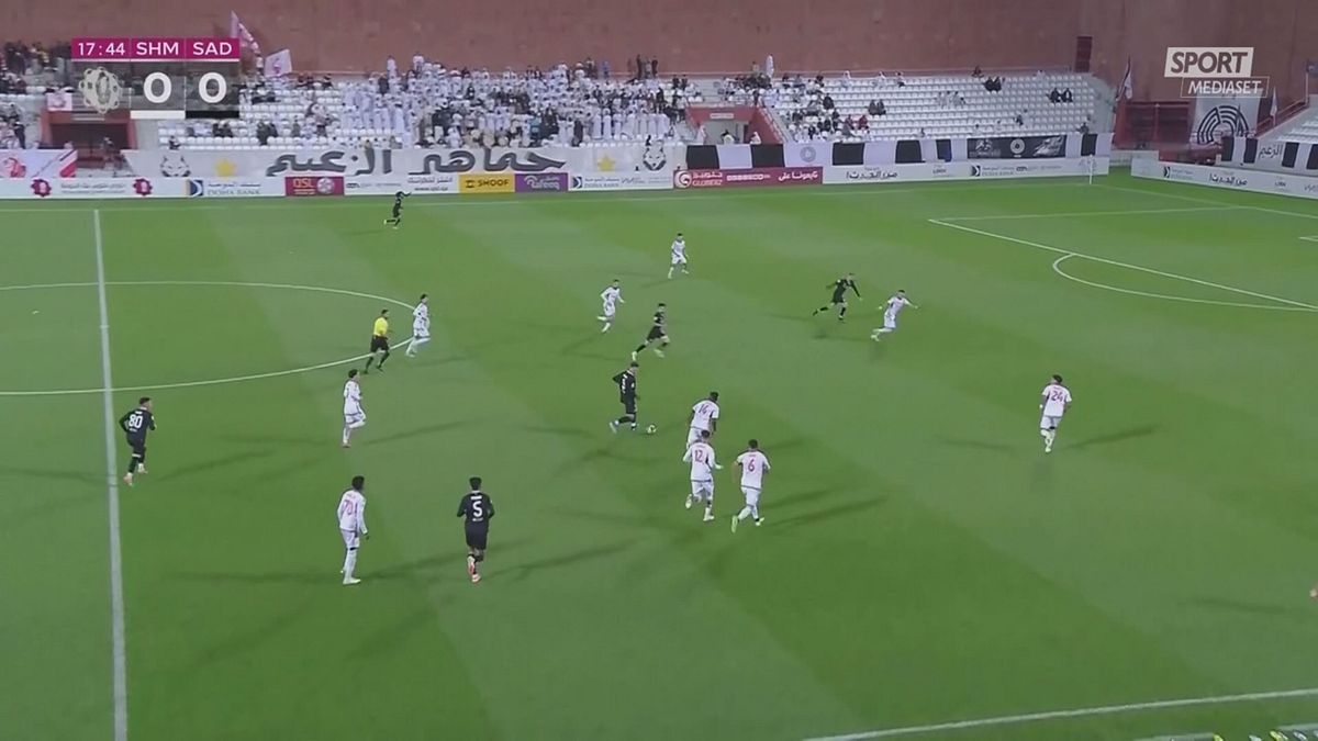 L'Al Saad di Mancini batte l'Al-Shamal con una tripletta di Rafa Mujica