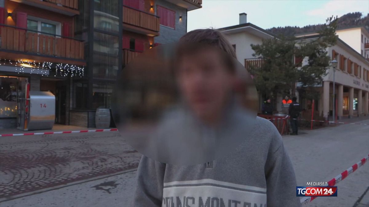 Strage"Crans Montana, un testimone 13enne: "Non ho mai visto fiamme così enormi"