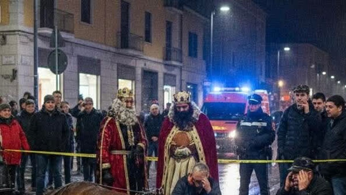 Salerno, cavallo muore durante cavalcata dei Re Magi: animalisti all