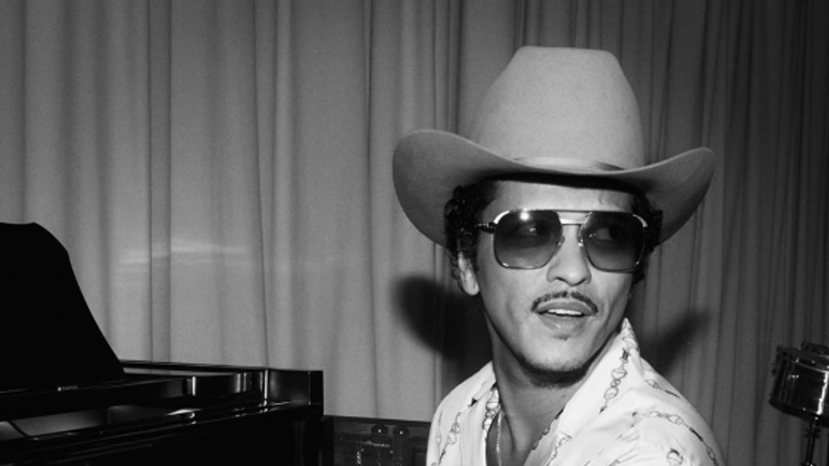 Bruno Mars, yeni dünya turu için Milano'da bir randevu