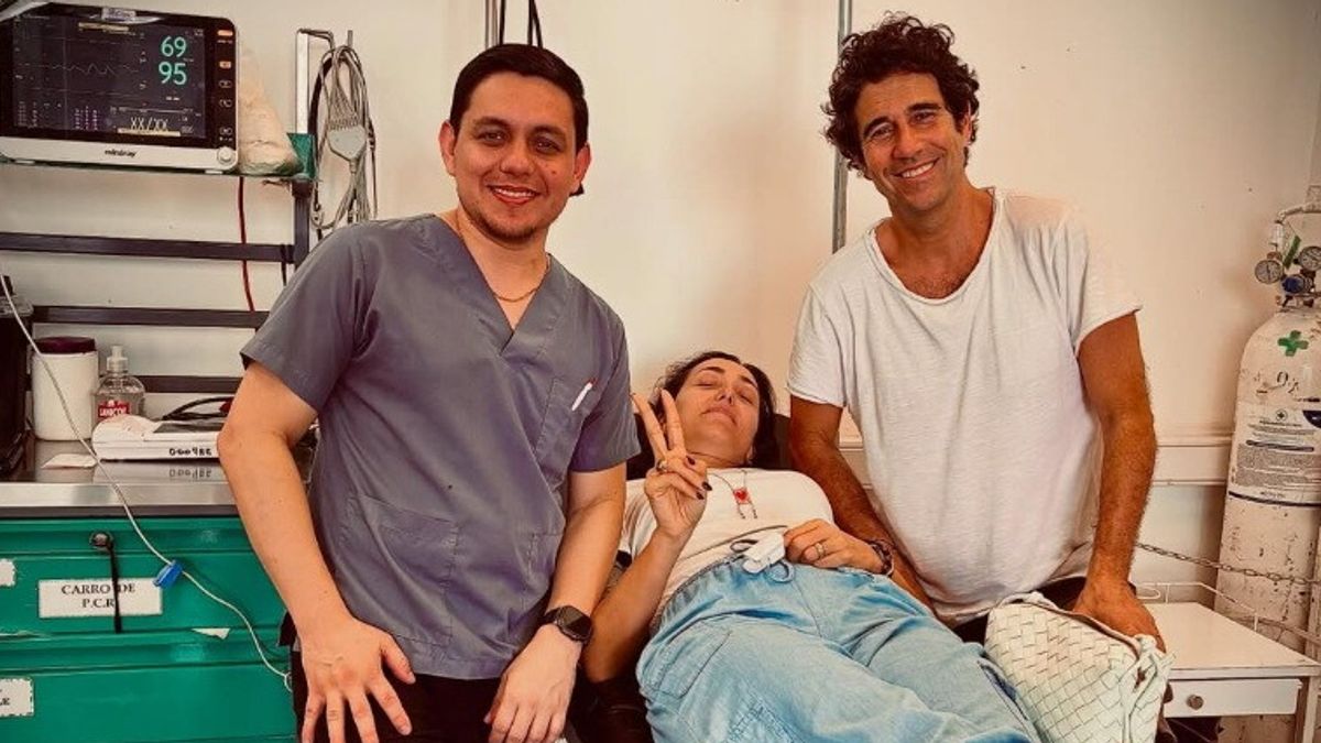 Caterina Balivo, Buenos Aires havaalanında hastalandı