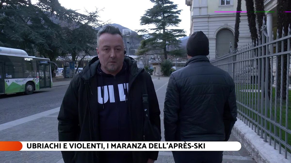 Madonna di Campiglio'da otobüslerin 'maranza' tarafından işgal edilmesi sürücüleri endişelendirdi
