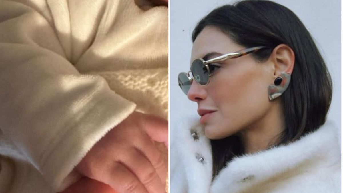 Francesca Chillemi kızını ilk kez gösteriyor