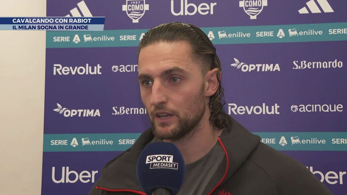 Cavalcando con Rabiot - SportMediaset