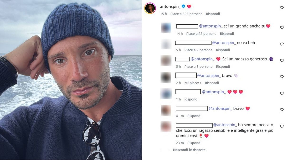 De Martino'nun babası öldü, Spinalbese'nin sosyal jesti