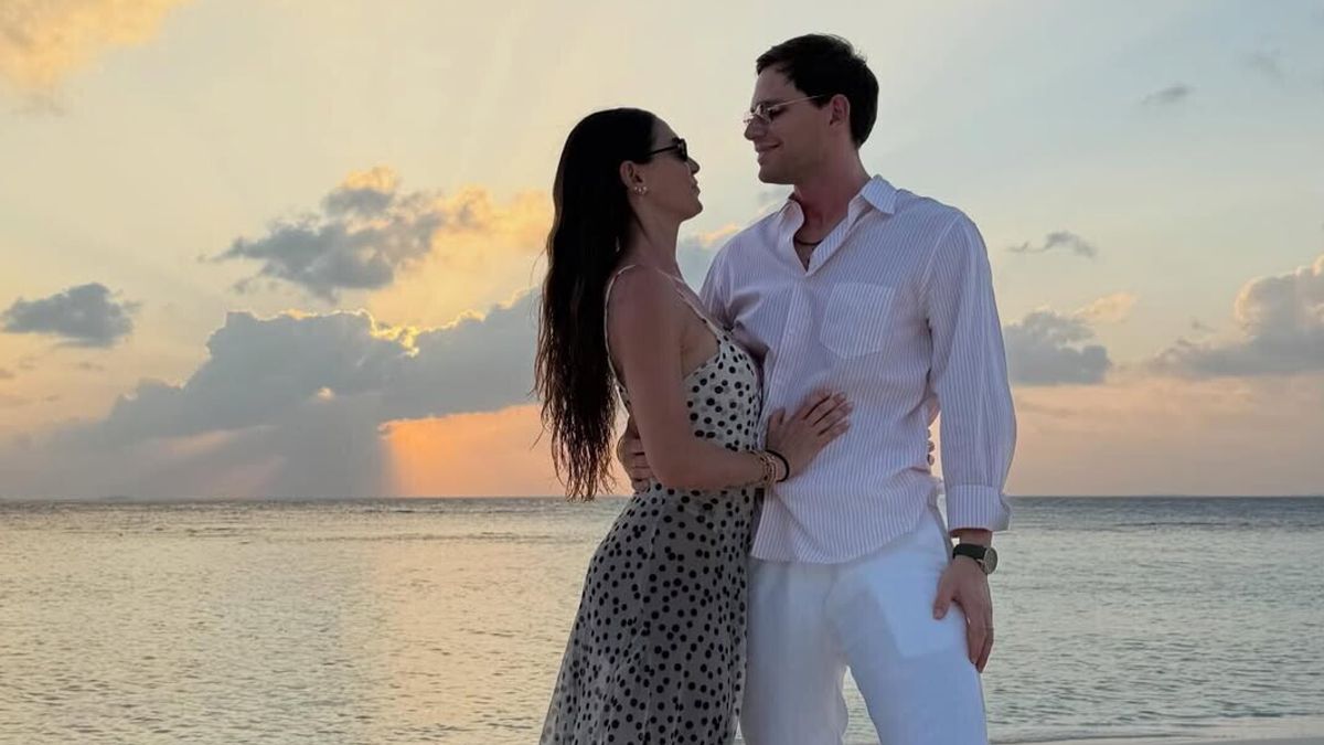 Melissa Satta, Carlo Beretta ile Maldivler'de