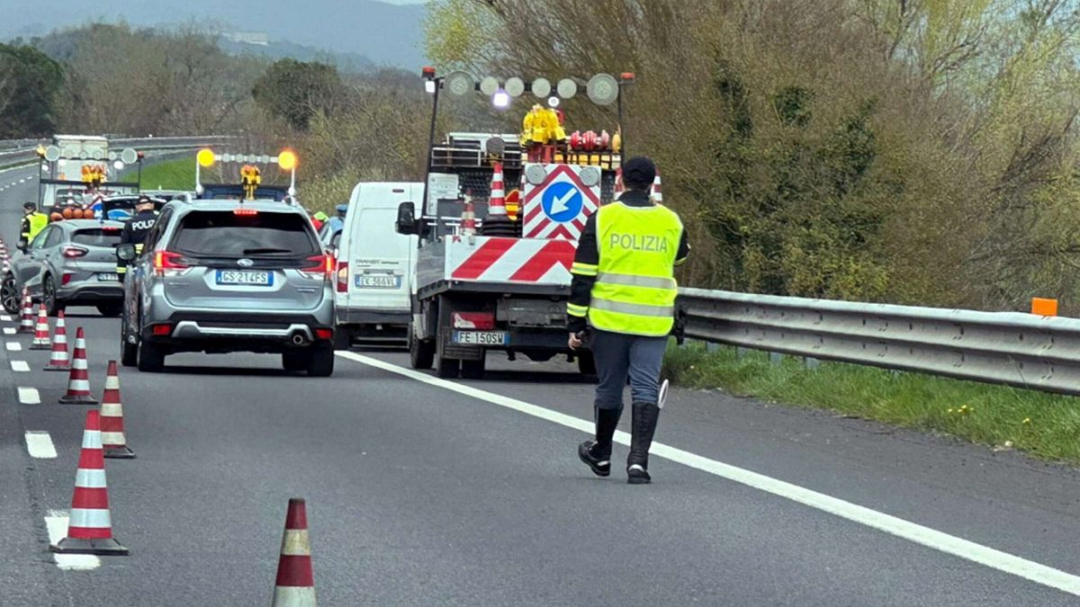 Incidente in A1, autostrada chiusa tra Firenze sud e Incisa