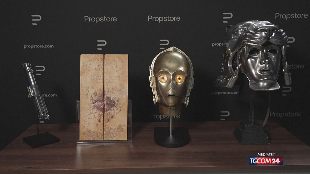 Los Angeles, film hatıraları açık artırmada: itibaren "Yıldız Savaşları" ile "Köpekbalığı"