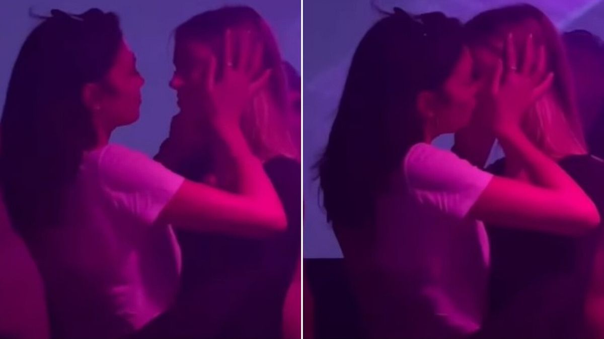 Elodie ve Franceska, diskodaki öpüşmenin videosu ortaya çıkıyor