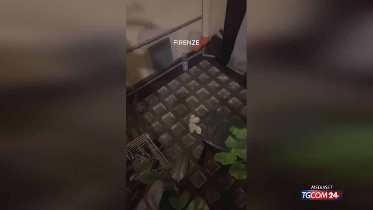Floransa'da turistler, sakinlerin öfkesine rağmen pencereden dışarı çöp atıyor