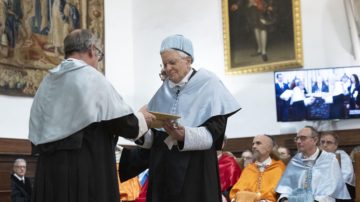 İspanya, Mattarella Salamanca Üniversitesi'nden fahri doktora unvanını aldı