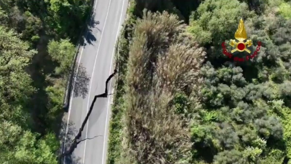 Molise'de kötü hava, Petacciato'da tarihi heyelan uyanıyor