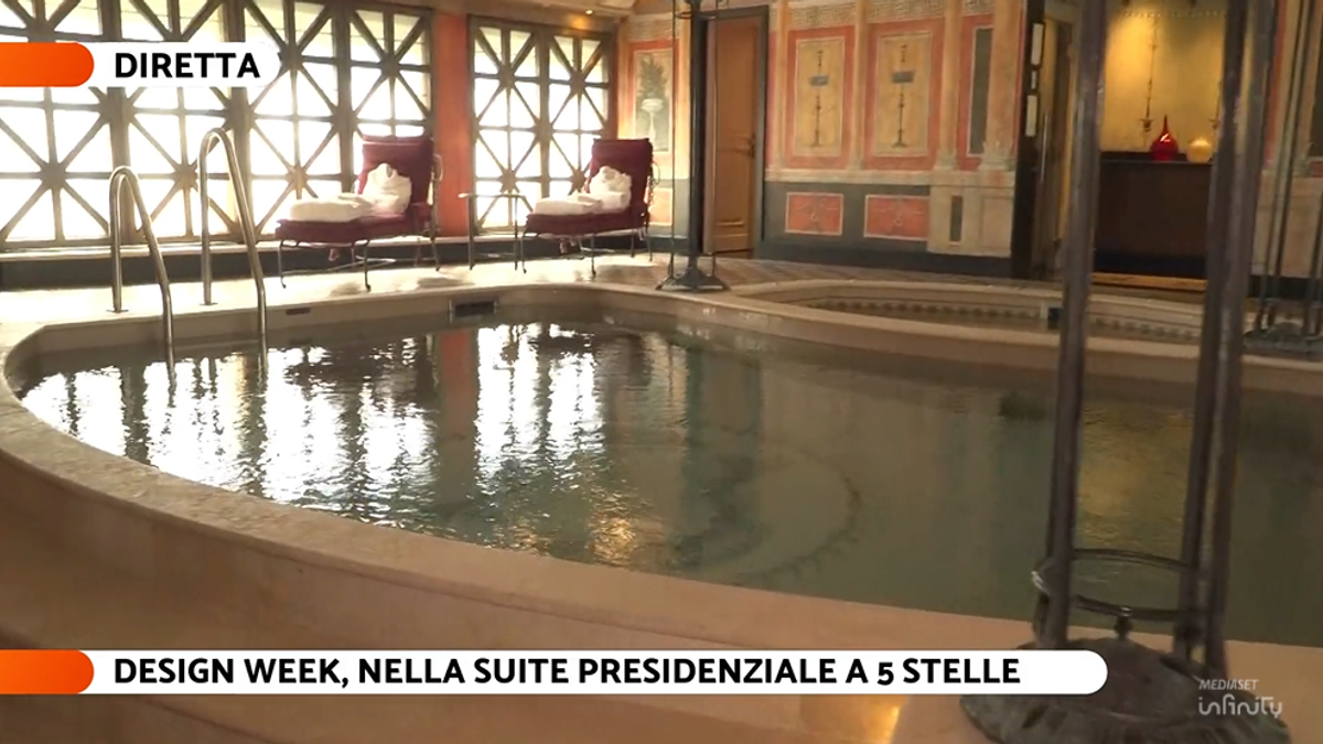 Tasarım Haftası, Hotel Principe di Savoia'nın süitinde