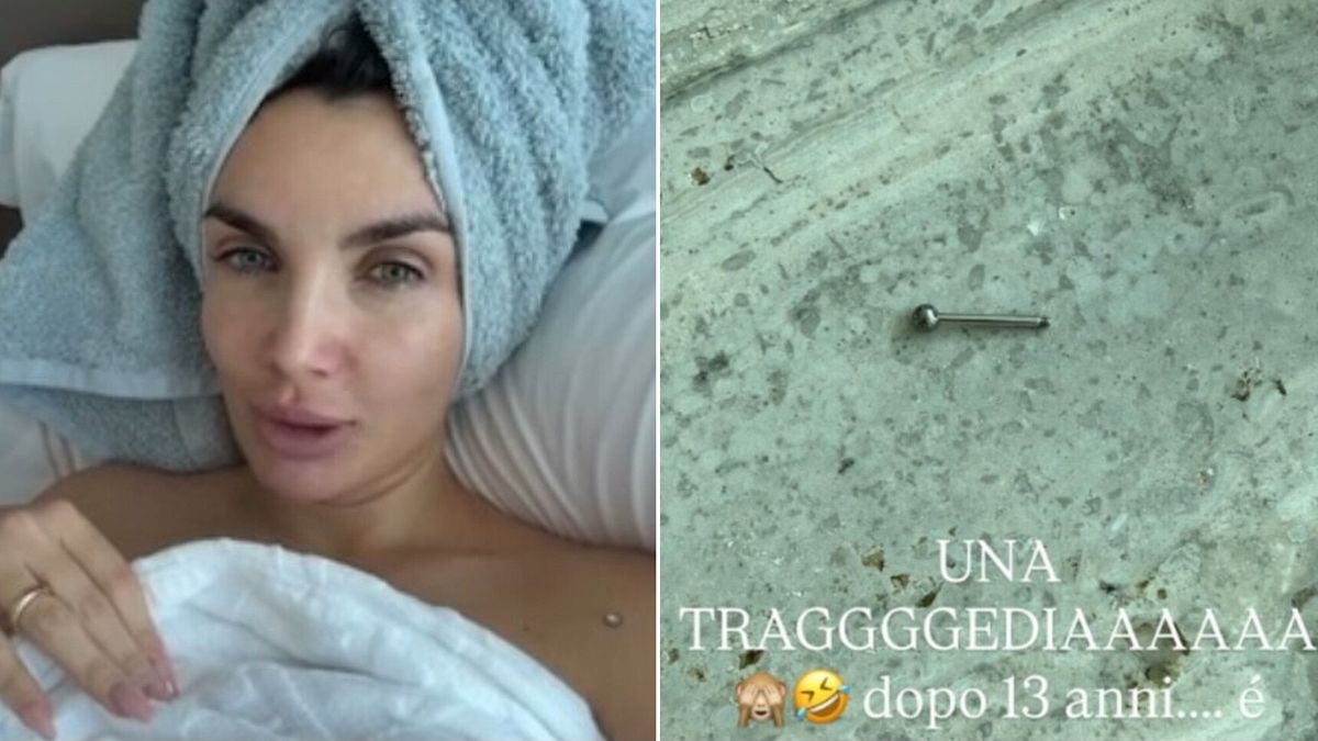 Elettra Lamborghini, duşta kaza ve piercinglere veda