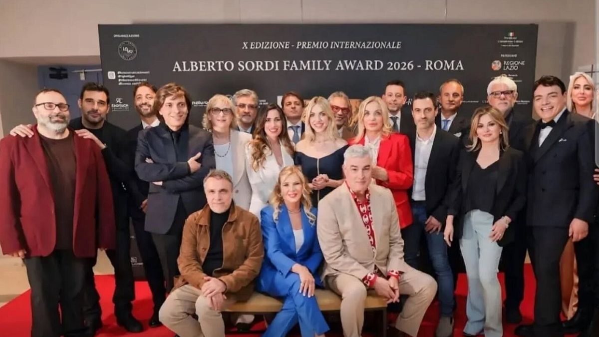 Roma, 22, Alberto Sordi Aile Ödülü 2026'da ödüllendirildi