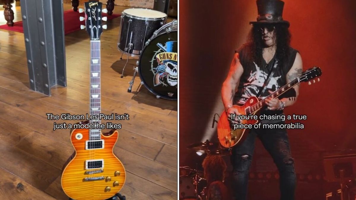 Londra, Slash'in gitarı açık artırmada 400'den fazla hatıra arasında