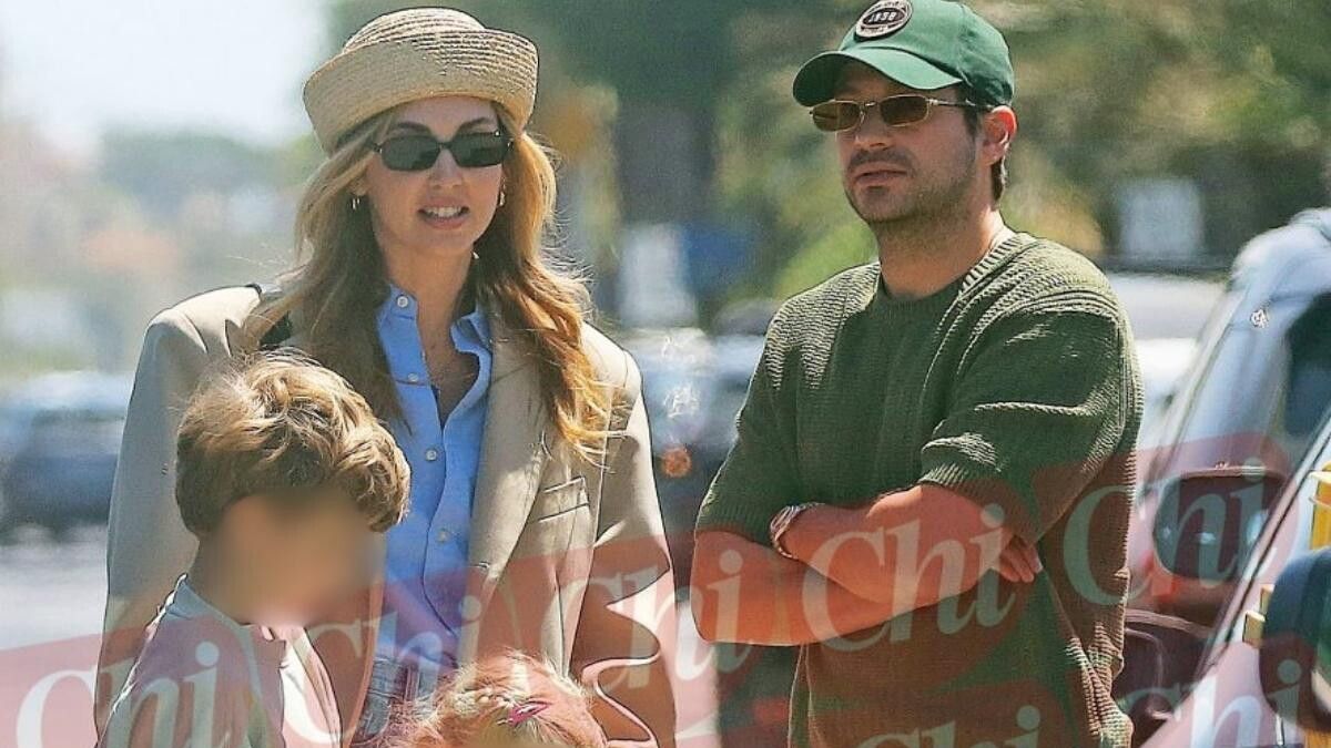 Chiara Ferragni, çocukları ve Jose Hernandez ile Forte dei Marmi'de