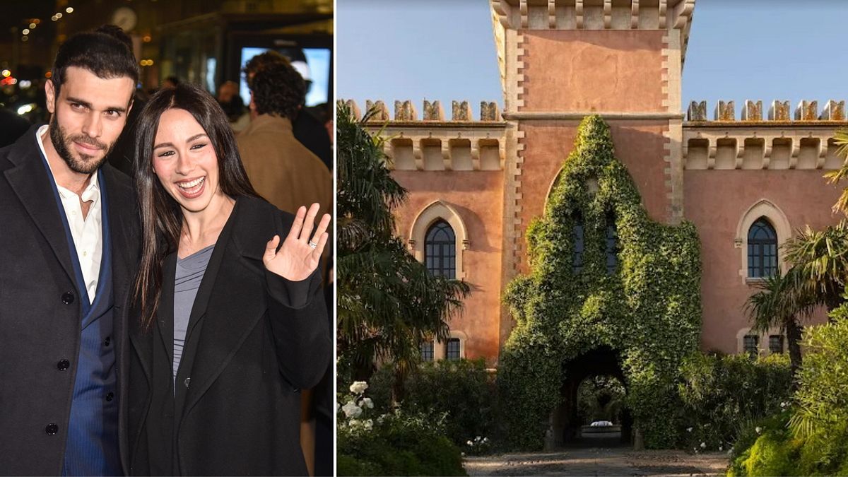 Aurora Ramazzotti, Sicilya kalesinde prenses düğünü