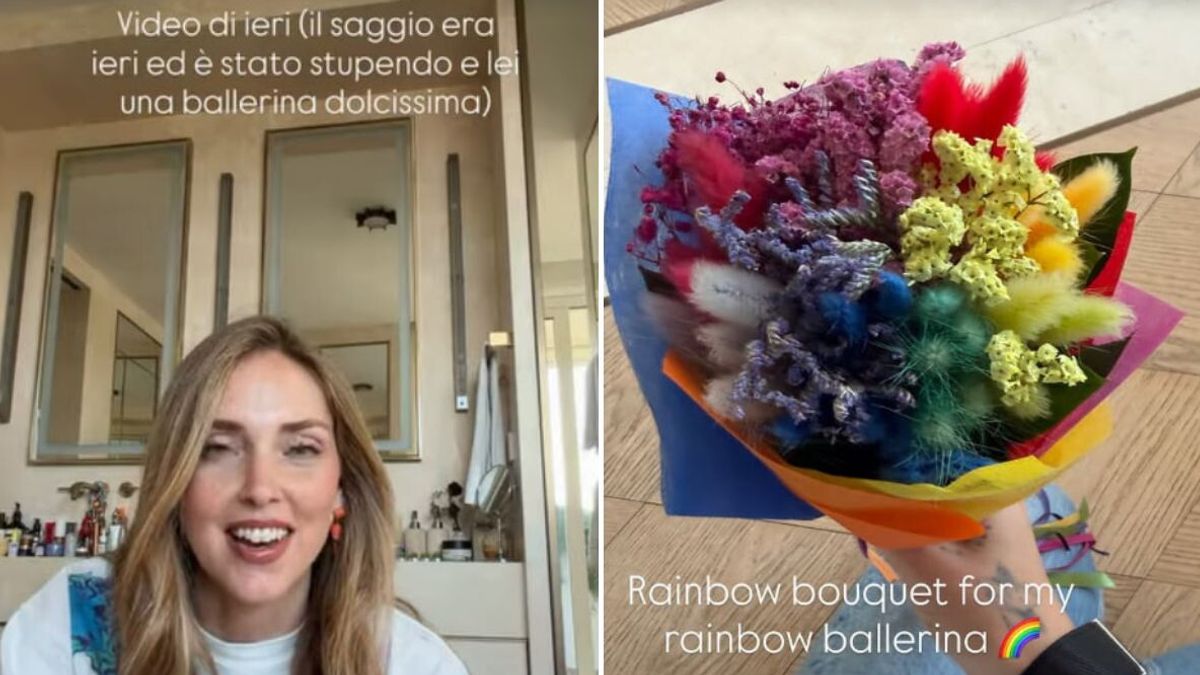 Chiara Ferragni, Vittoria'nın Manzoni'deki dans resitalinde