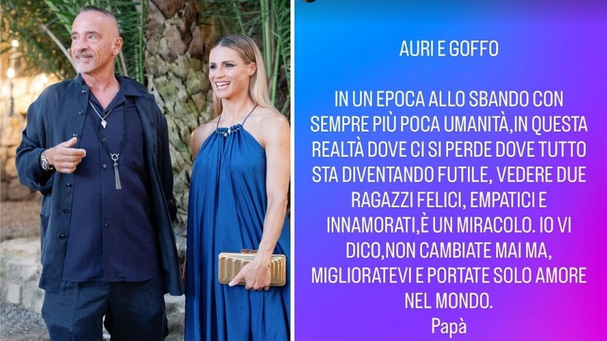 Aurora Ramazzotti'nin düğünü, Michelle ve Eros'un duygusu