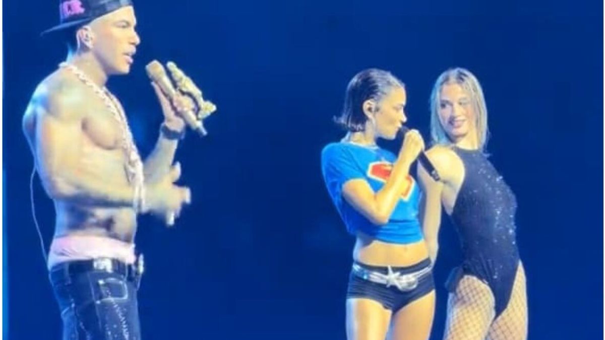 Elodie ve Franceska Nuredini San Siro'da hayranlarını çılgına çevirdi
